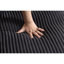 Canapé modulaire en L compressé modulaire en L recouvert de velours côtelé rembourré avec dossier sans repose-pieds, trois coussins et deux coussins lombaires, coussins de siège amovibles-1013867386