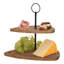 Wood Tiered Stand