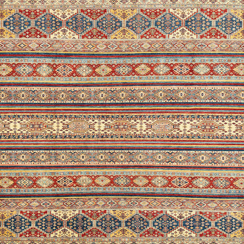Abstract Indoor Rug, Square 8'