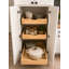  Boîte-tiroir en bois naturel prête à assembler pour armoire inférieure W18 "-1232617276