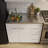 Ferretti Utility Sink Base Cabinet with Stainless Steel Top Sink, Three Drawers and Two Doors for Interior Storage-67509477