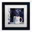 «Cafe Blue I» par Jadaya - Reproduction d'art graphique sur toile encadrée-20094357-20094359-57178057