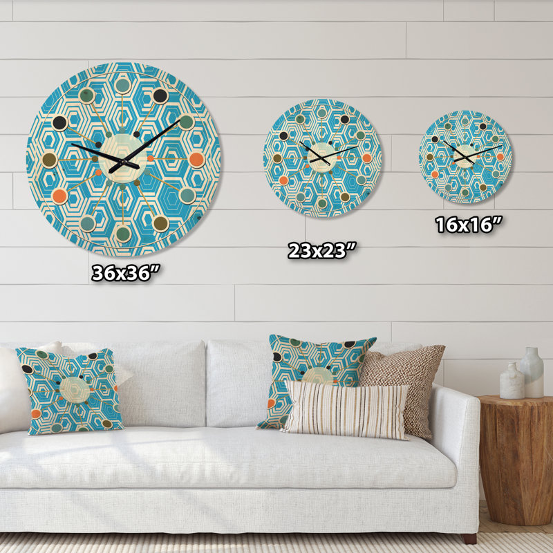 Solid Wood Wall Clock, Medium