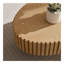 Table basse à tambour moderne de 43,7 pouces de style moderne fabriquée à la main par Ellipse-735791755