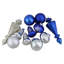 Ornements de Noël asymétriques en verre 36ct