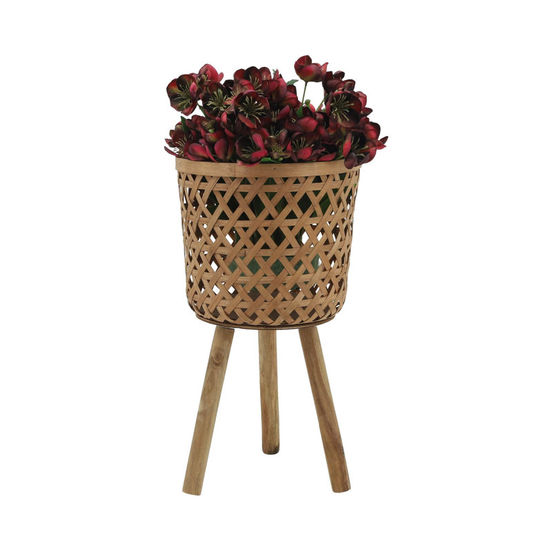 Comprend des pots de fleurs pour porte-plantes