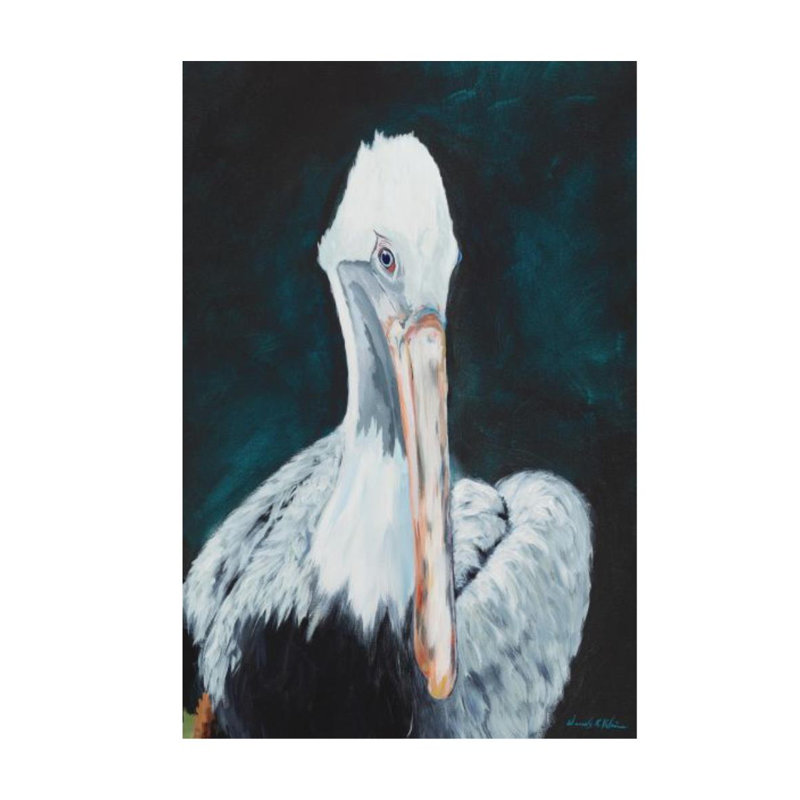 Patty Print by Wendy Kleine, Image Brush Gel, 60" H x 40" W