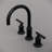 Widespread 2-handle Bathroom Faucet with Drain Assembly-115766983
