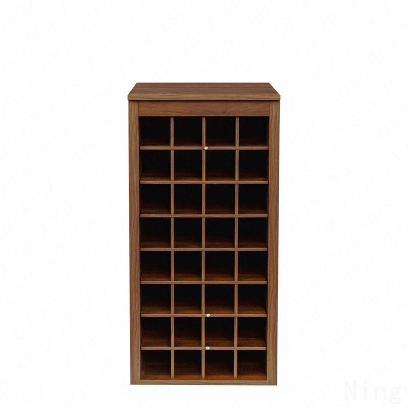 Modular 32 Bottle Wine Bar Buffet Cabinet
