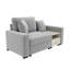 Canapé modulaire moderne de 63,2 po avec accoudoirs et console centrale pour le salon-1888310245-1888310240