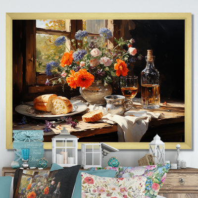 " Rustic Banquet In France "