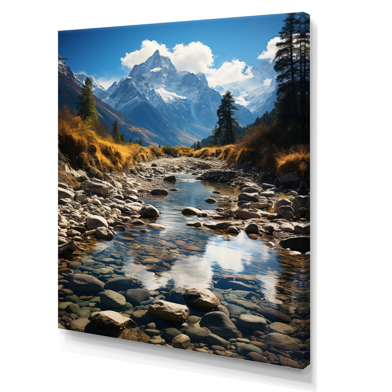 États-Unis, parc national de Grand Teton - États-Unis, art mural, H 44 po x l 34 po x P 1,5 po, Toile tendue