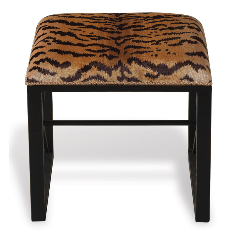 Scalamandre Maison Bench, Black