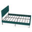 Base de lit tapissier grand format avec tête de lit, aucun sommier requis, rangement sous le lit 14 po-177704851-177704850