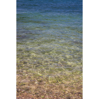 Beach Watercolors III by Barbara Markoff - Wrapped Canvas Print