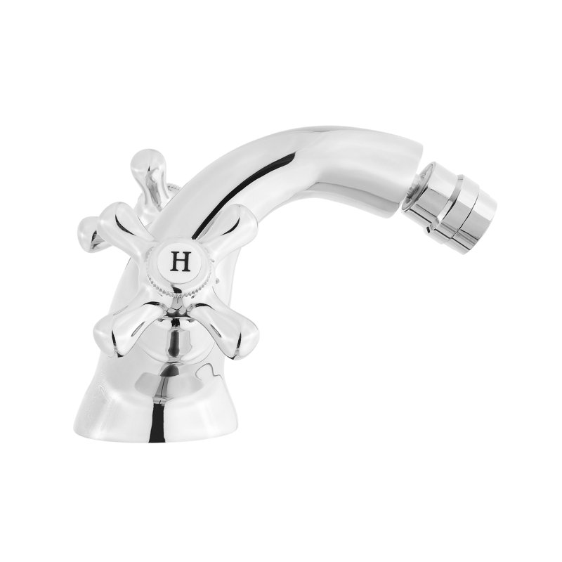 Voltaire Chrome Brass Bidet Faucet with Hardware