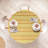 Gracie Oaks Argyle Fitted Round Tablecloth Diameter Mustard Dark Peach-490491030