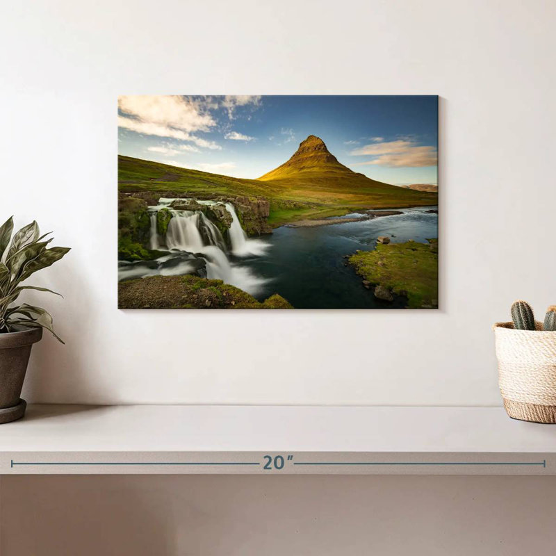 Chutes de Kirkjufell, H 8 po x l 12 po