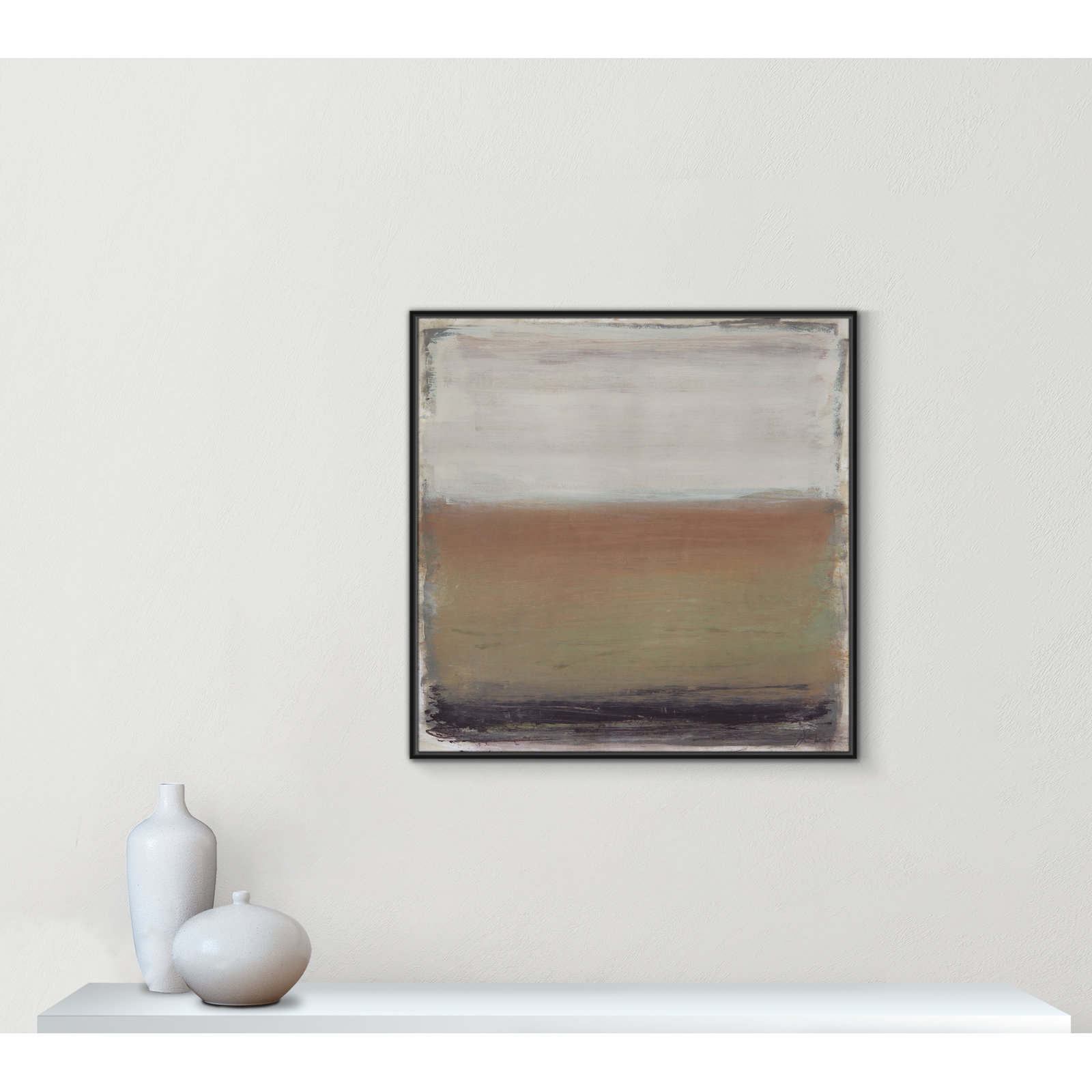 Arizona Print by , 37.5" H x 37.5" W, Black