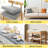 [Only Foam] 3" Thickness Upholstery Cut-To-Size Foam For Bench Cushions-2021824763