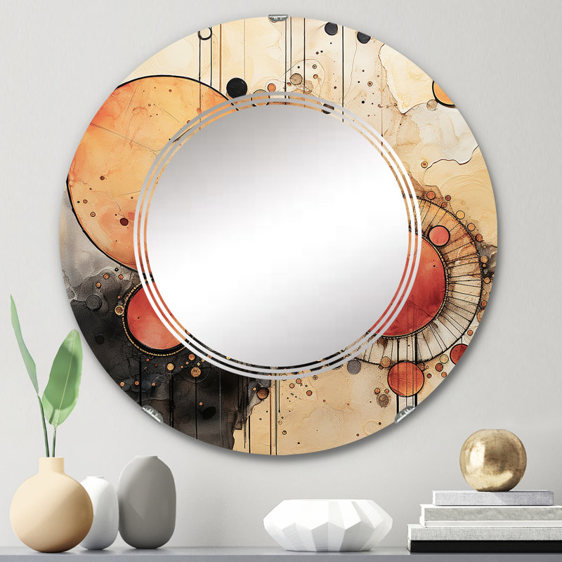 Miroir mural Waasil, 24 po x 24 po