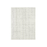 Mosaic Wool Geometric Area Rug in Beige