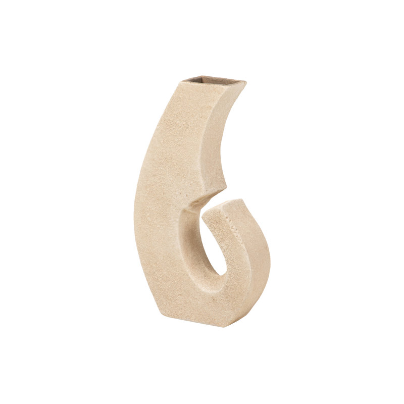 CERAMIC VASE 19X7x34 CM, Brown