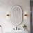 Lainy  Wall Mounted Bathroom Framed LED Mirror With Memory Function-105300948-105300950