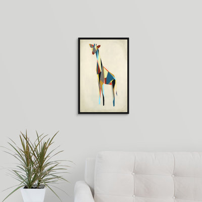 « tip toe zoo ii », peinture sur toile