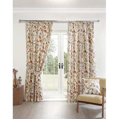 Adelheide Semi Sheer Curtain Pair
