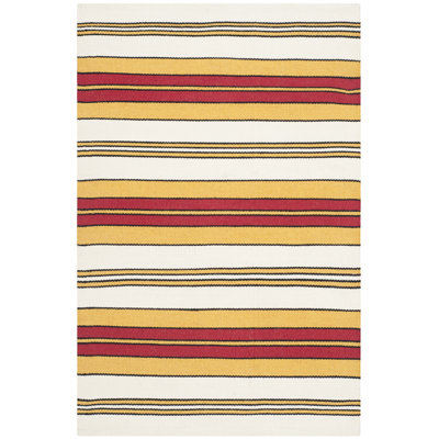 Ralph Lauren Racing Point Stripe Performance Striped Rug