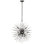 Lys 15 - Light Solid Brass Chandelier by Suzanne Kasler