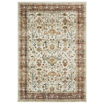 Tapis traditionnel délavé Silas