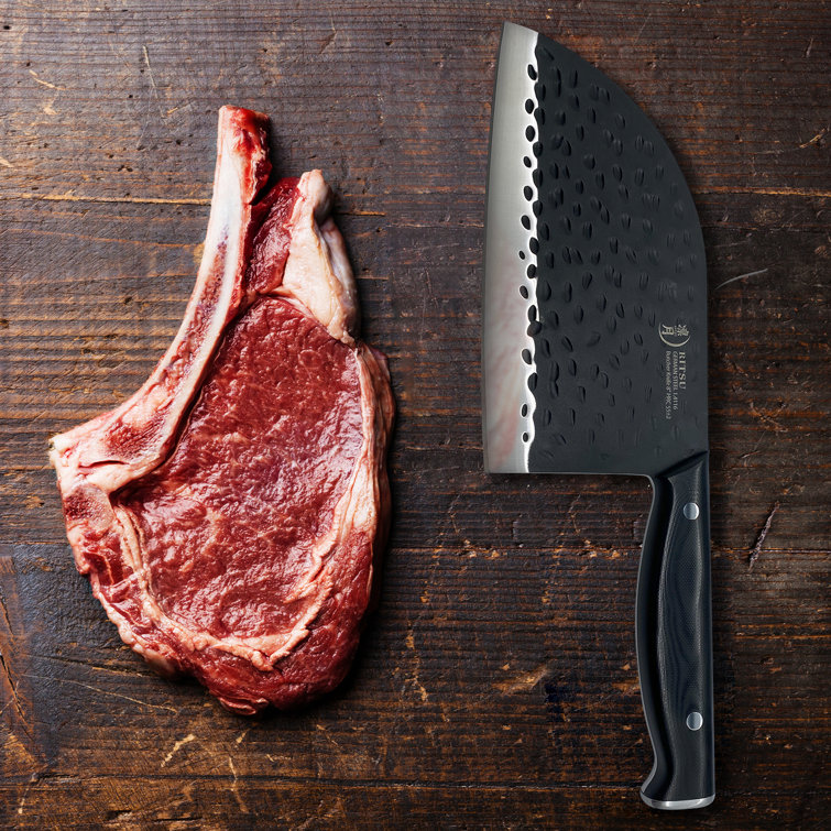 Steak Knife Kitchen Chef Slicing Meat German 14116 Steel Wood Handle Vacuum  Heat