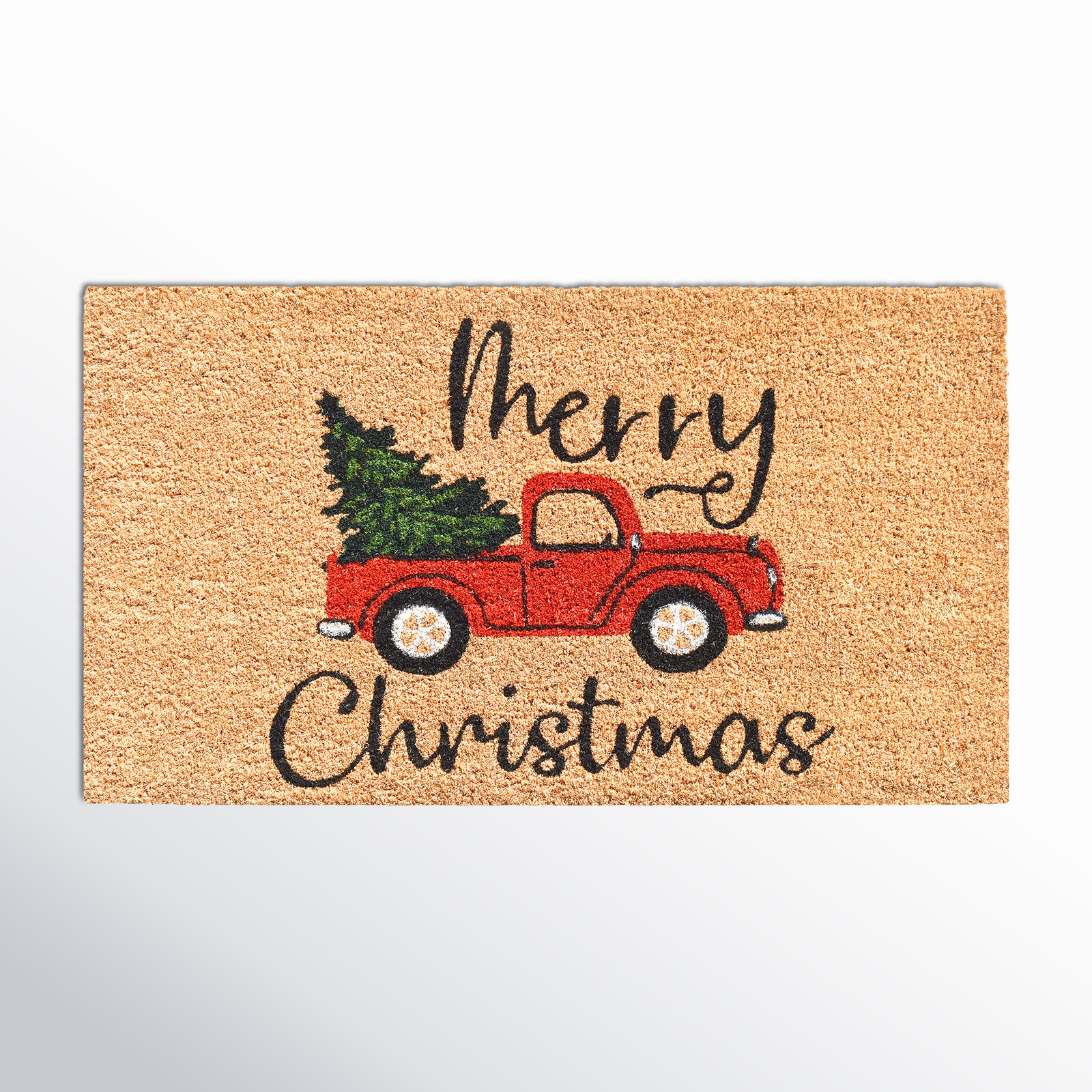 Wynn Non-Slip Christmas Doormat, 17" W x 29" L