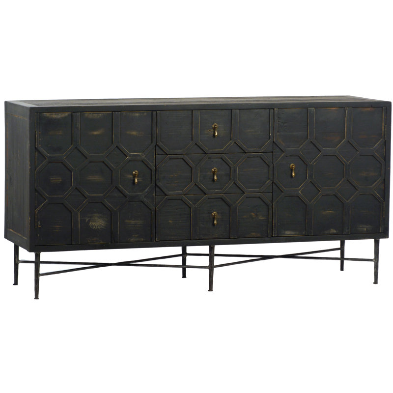 Buffet 2 portes 3 tiroirs Versa