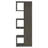 Weathered Grey 5-Shelf Bookcase