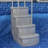 Main Access 18.1'' D Hot Tub Step in White