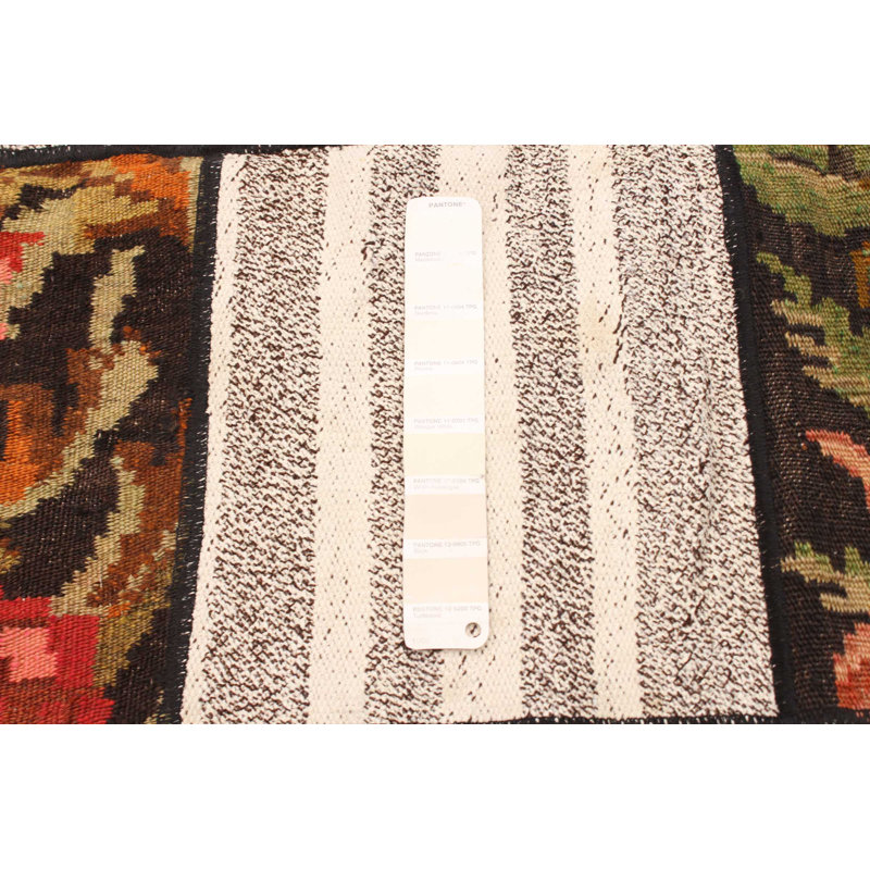 Evajane Wool Patchwork Indoor Rug