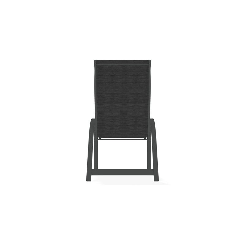 Aruba II Outdoor Lounge Chair, Graphite, Collect Charcoal