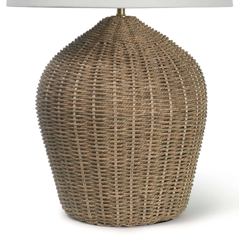 Georgian Table Lamp, Natural