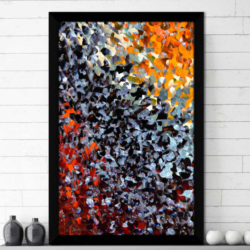 «John 10: 10 An Invitation» par Mark Lawrence - reproduction, Cadre noir, H 37,5 po x l 25,5 po x P 1 po