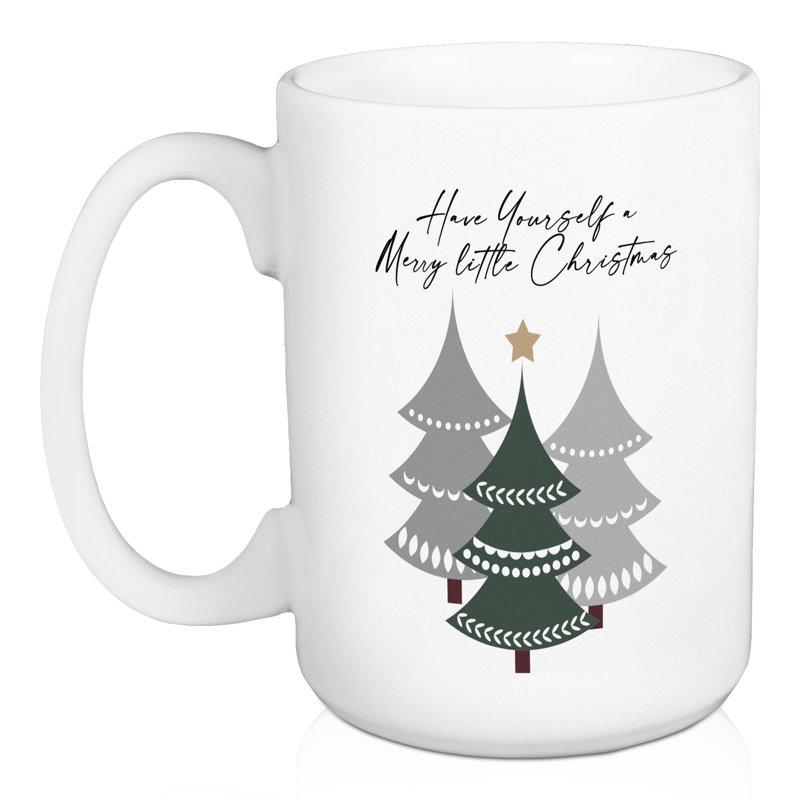 Ensemble de tasses «Have Yourself a Merry Little Christmas»