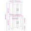 Onatas 69.5cm Sideboard-1941360947