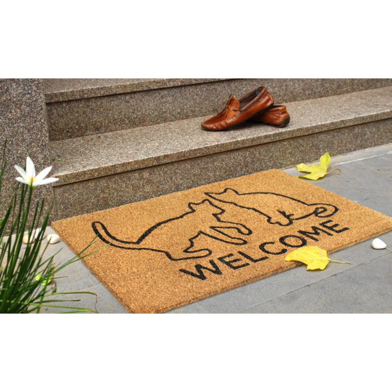 Tapis antidérapant 30 po x 18 po pour l'intérieur et l'extérieur