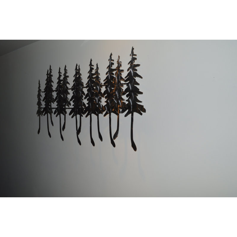 Handmade Rustic Landscape & Nature Wall Decor on Metal