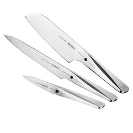 Chroma Type 301 3 Piece Stainless Steel Assorted Knife Set