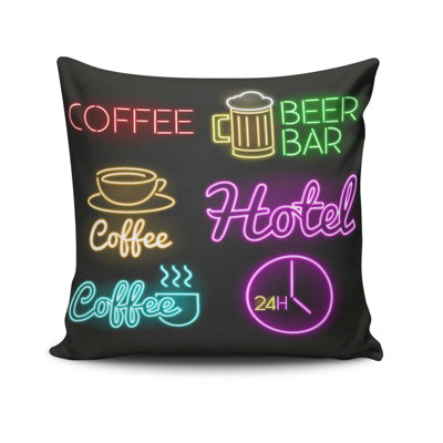 Erkka Decorative Cushion Cover, 17 x 17 Inches, 50% Cotton / 50% Polyester | Machine Washable at 104°F, Ironable, Concealed Zip Closure | Perfect for Living Room, Bedroom, and Stylish Home Décor