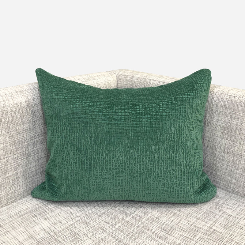 Rectangular Pillow Cover & Insert, 18" x 22", Teal