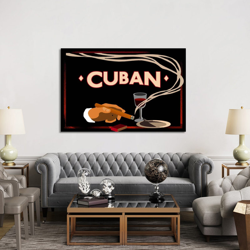 Cuban by Vintage Apple Collection - Wrapped Canvas Print, 152.5 cm H x 101.5 cm W